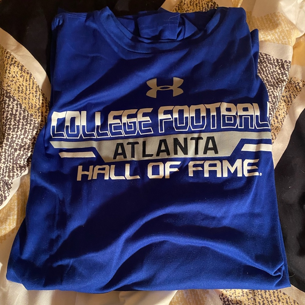College Football Hall of Fame Under Armor long sleeve XL blue
